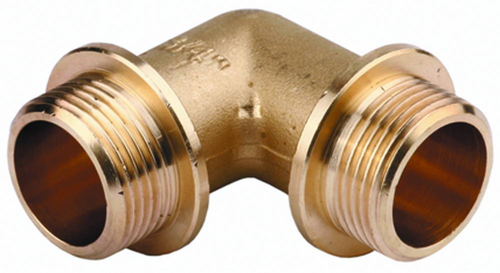 GENERAL FITTINGS штуцер/штуцер, 1/2″, латунь, уголок с упором (51074-S/S-1/2)