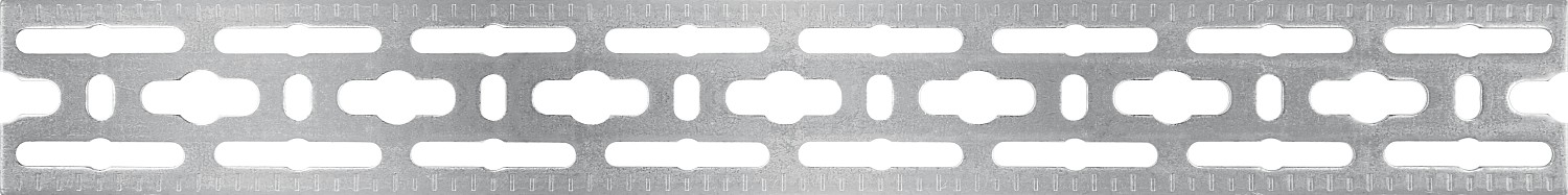 ЗУБР 50 x 2000 x 3 мм, цинк, монтажная шина (310249)