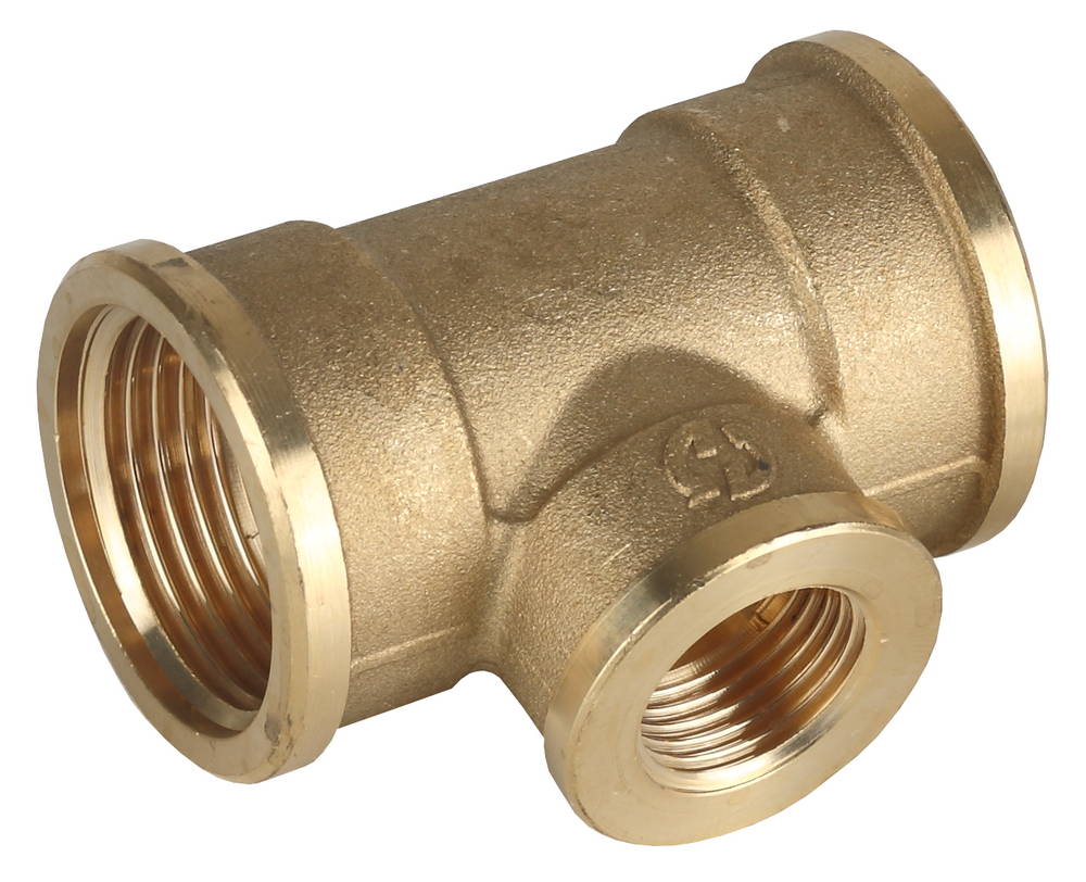 GENERAL FITTINGS внутренняя резьба 3/4″ - 1/2″ - 3/4″, латунь, переходной тройник (51061-3/4-1/2-3/4)
