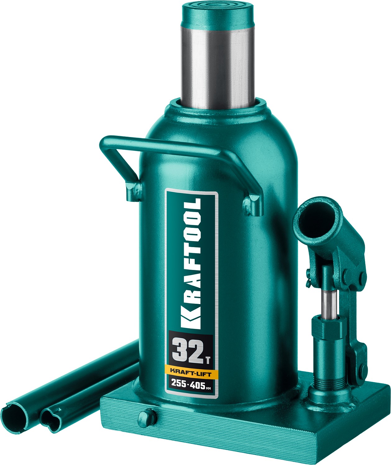 KRAFTOOL KRAFT-LIFT, 32 т, 255 - 405 мм, бутылочный гидравлический домкрат (43462-32)